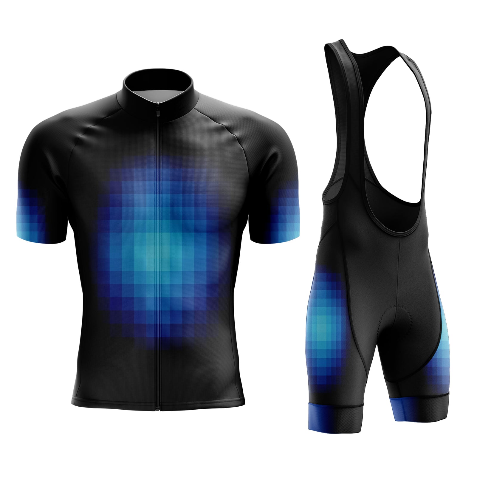 Men's Blue Space Cycling Jersey or Bib Shorts 26/1O Edition