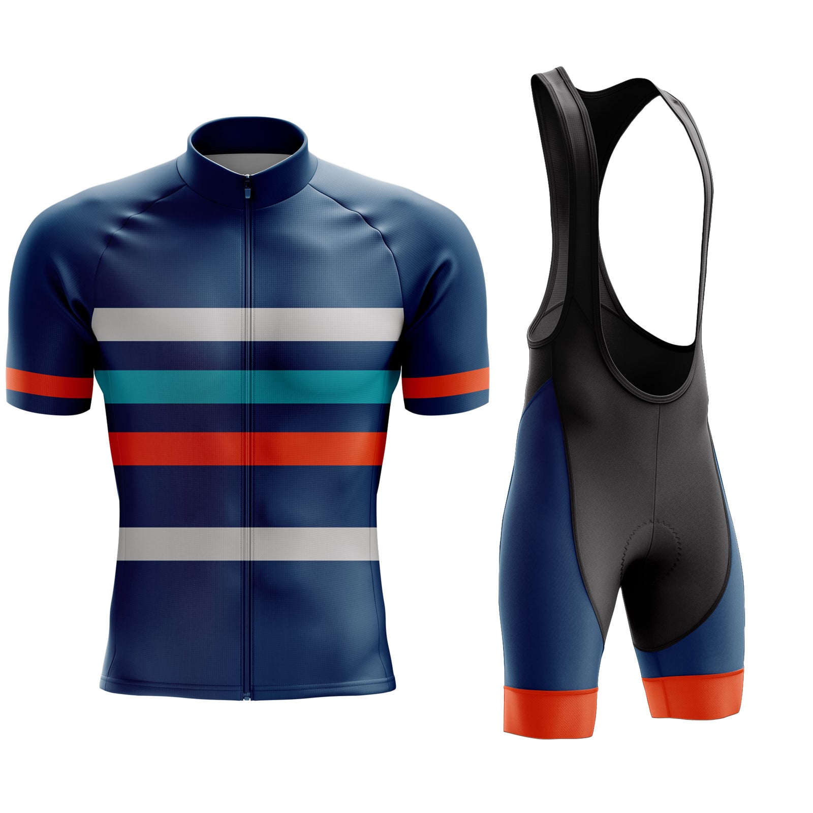 Men's Blue Cycling Jersey or Bib Shorts 26/6 Edition
