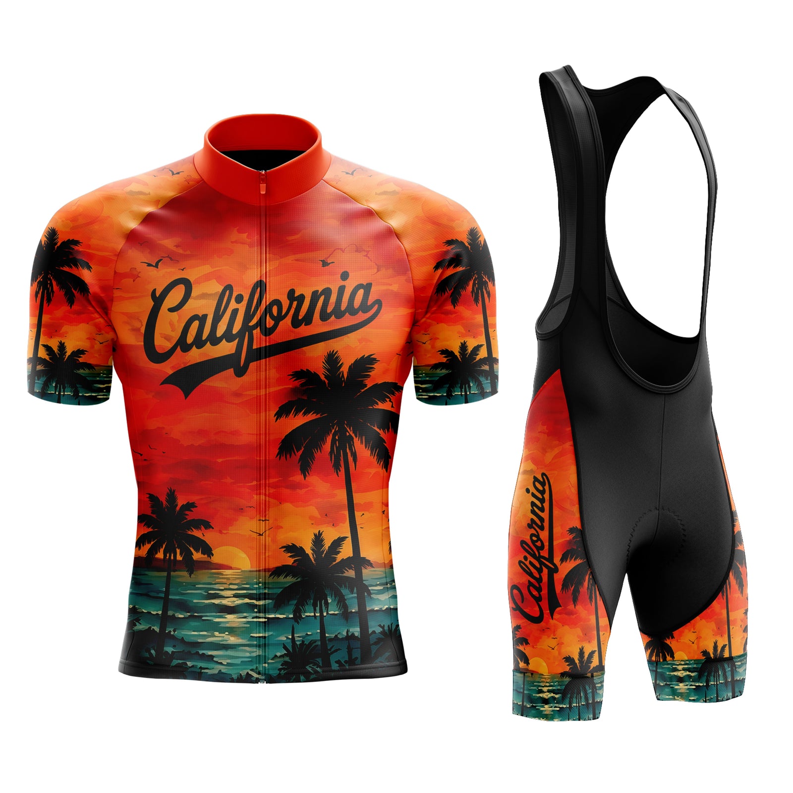 Men's California Cycling Jersey or Bib Shorts