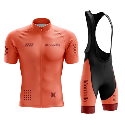 Men's Coral Cycling Jersey or Bib Shorts