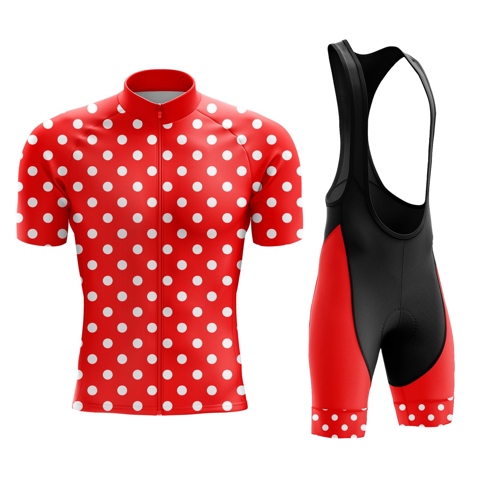 Men's Red Cycling Jersey or Bib Shorts 26/13