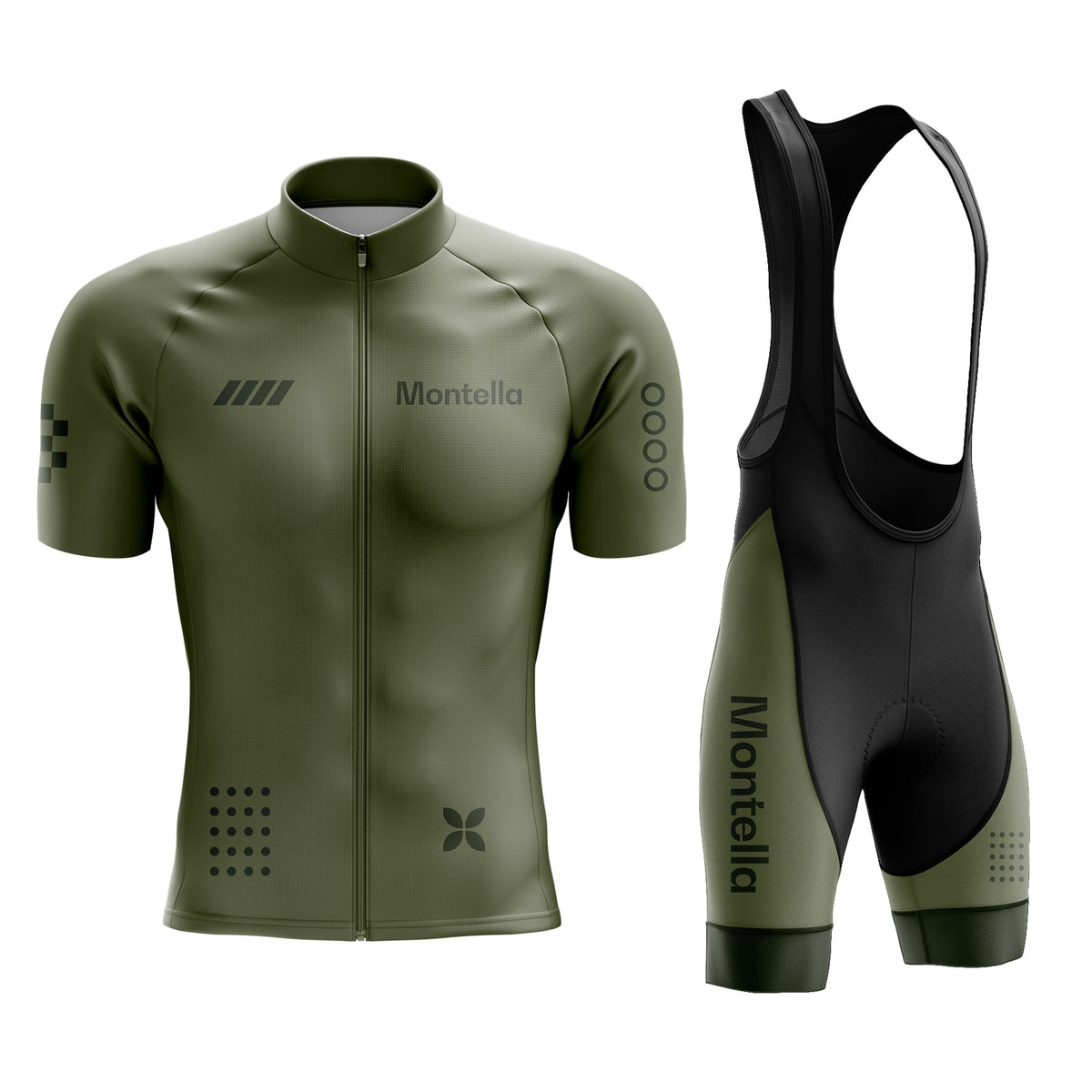 Jersey o baberos para hombres del lado azul