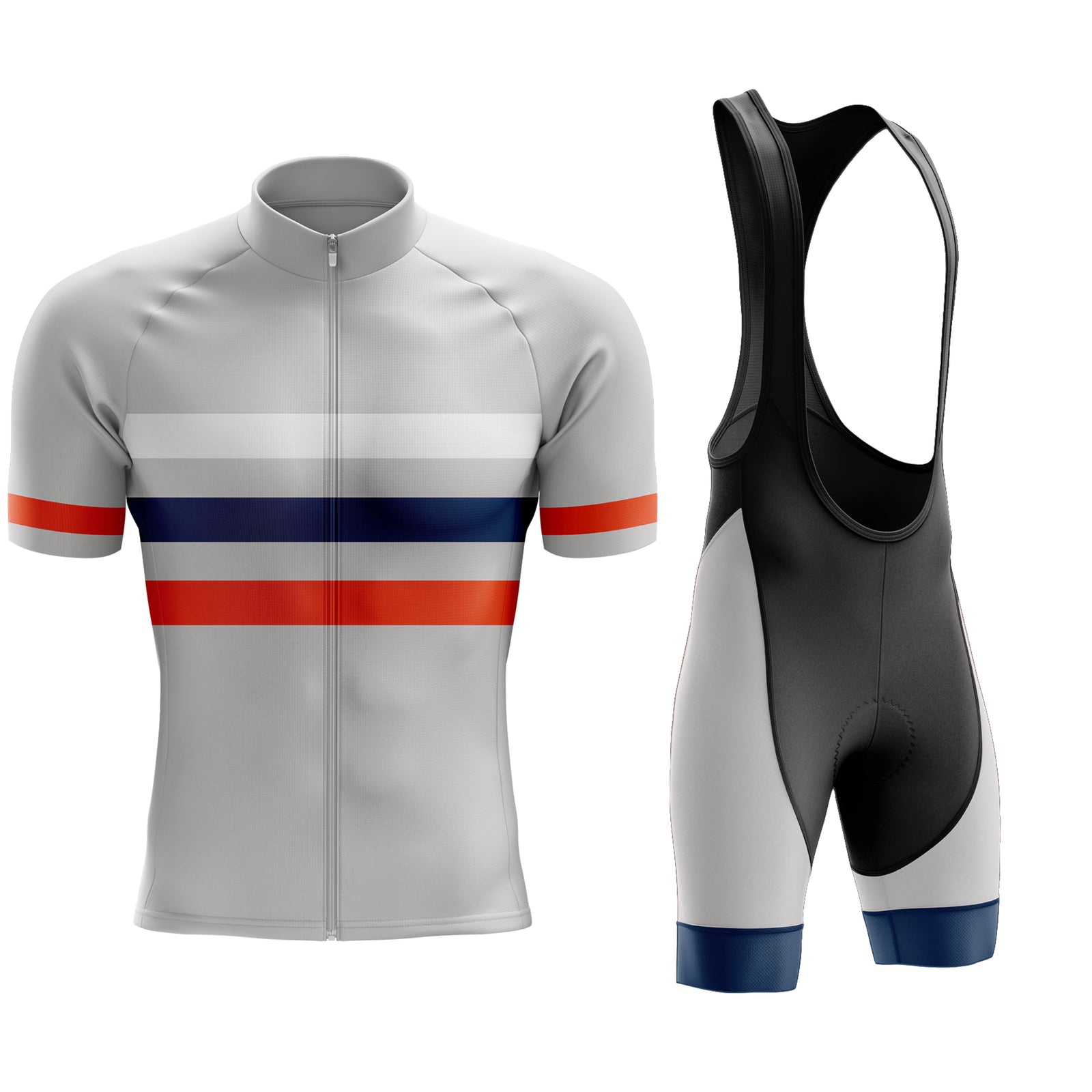 Jersey o baberos para hombres del lado azul