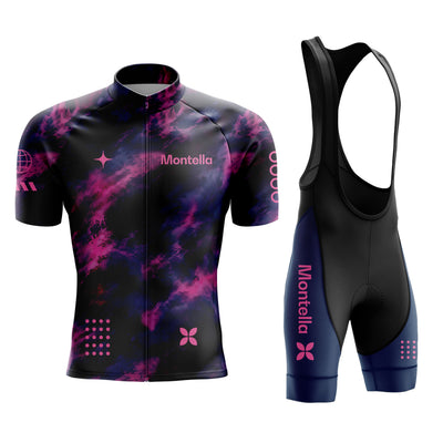Men's Pink Space Cycling Jersey or Bib Shorts 26/24
