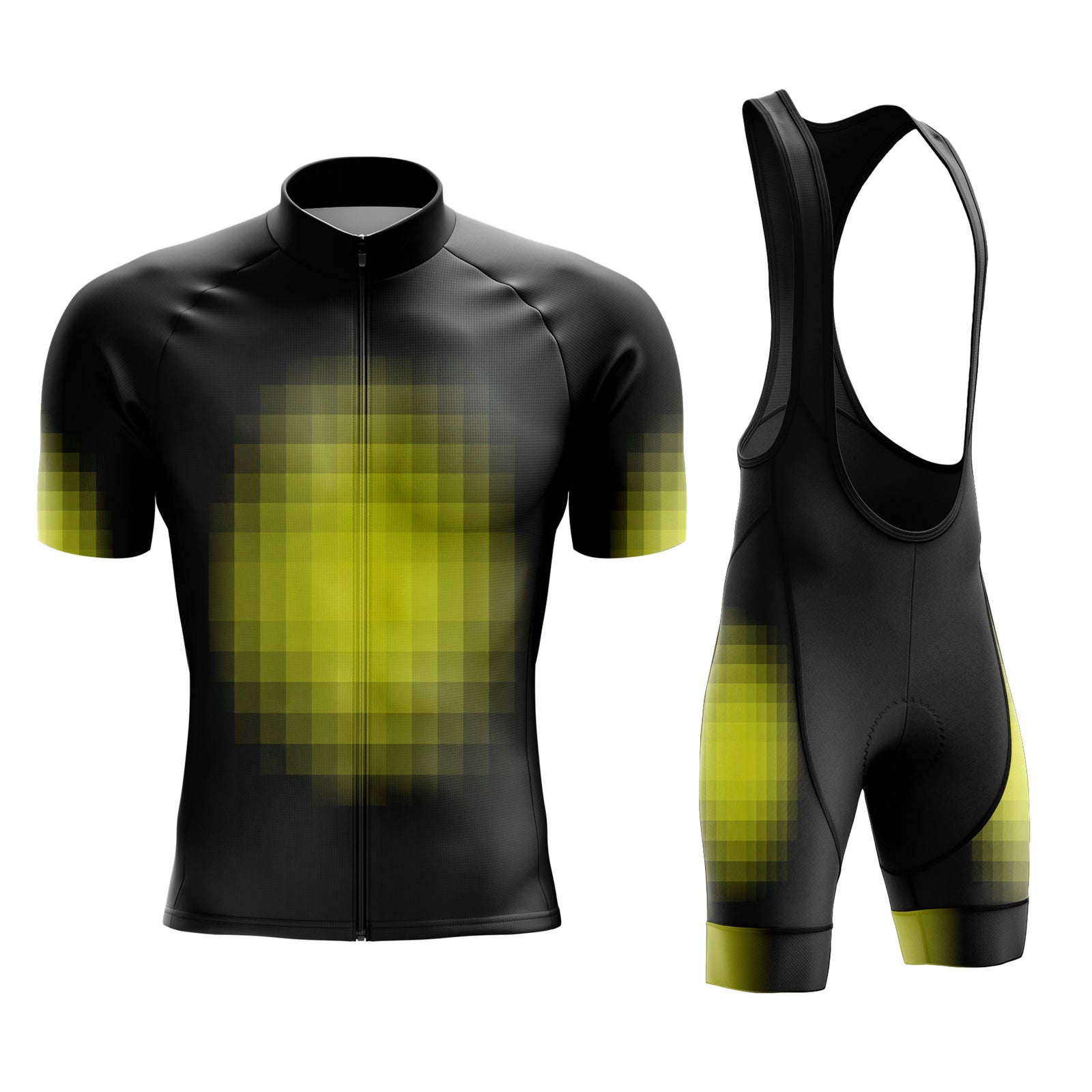 Men's Yellow Space Cycling Jersey or Bib Shorts 26/11 Edition