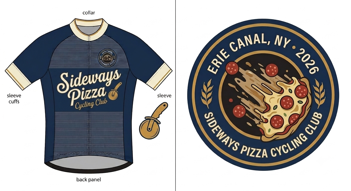 Custom TSD Cycling Jersey