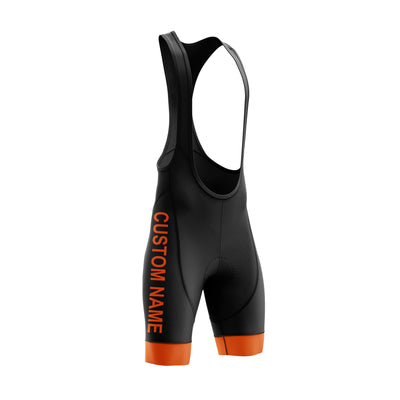 Custom Orange Side Cycling Jersey or Bib Shorts