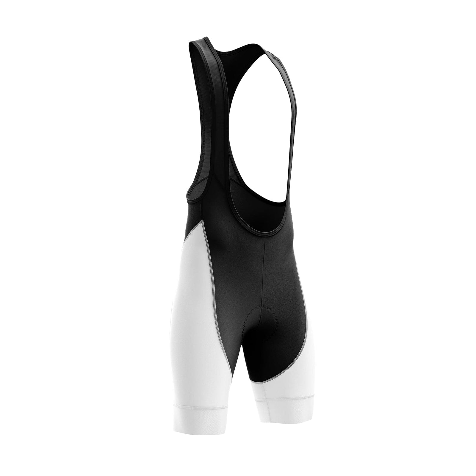 White Cycling Bib Shorts