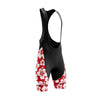 Hibiscus flower Cycling Bib Shorts