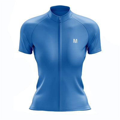 Women's Blue Cycling Jersey