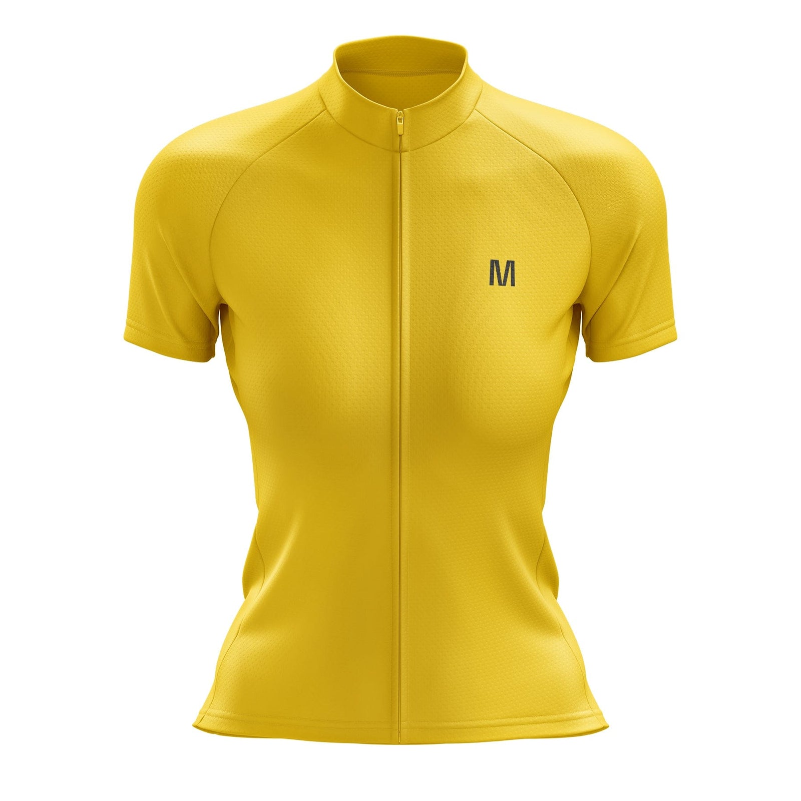 Women's Yellow Cycling Jersey