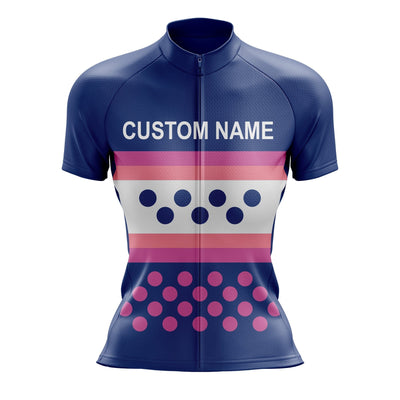Custom Women Cycling Jersey or Shorts - Blue