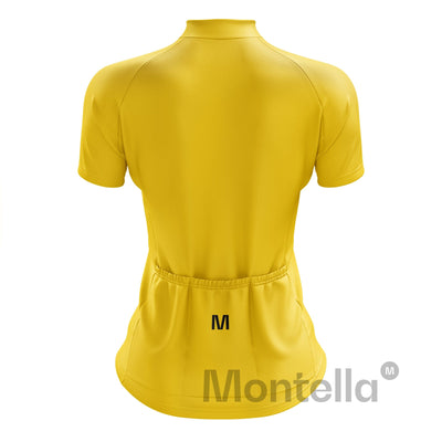 Women's Yellow Cycling Jersey or Shorts