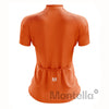 Women's Orange Cycling Jersey