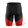 Women's Red Gradient Cycling Jersey or Shorts