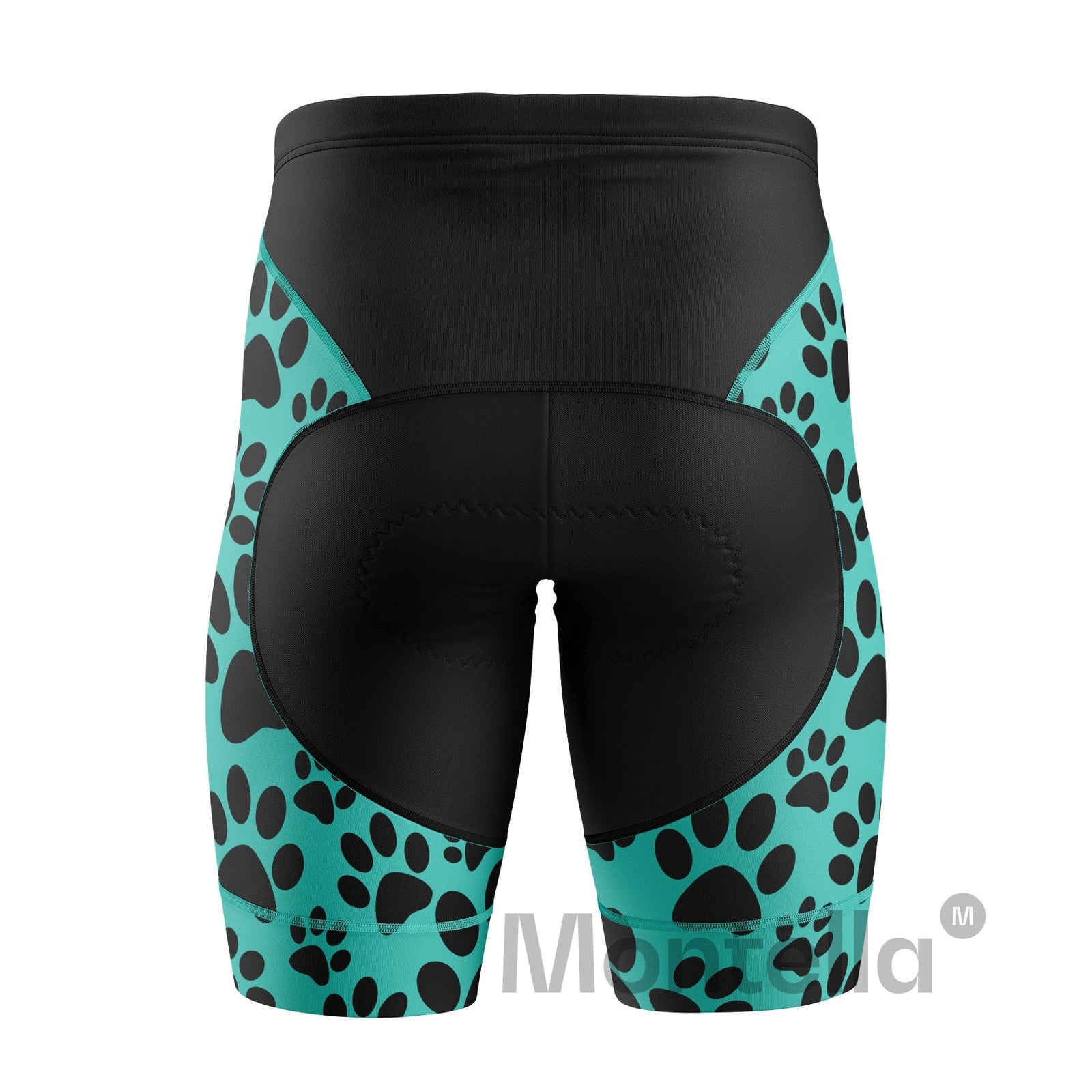 Men's Tile Dog Gel Padded Cycling Shorts