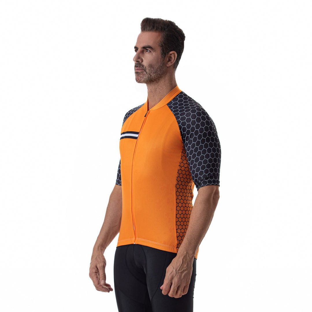 Orange Men's Cycling Jersey