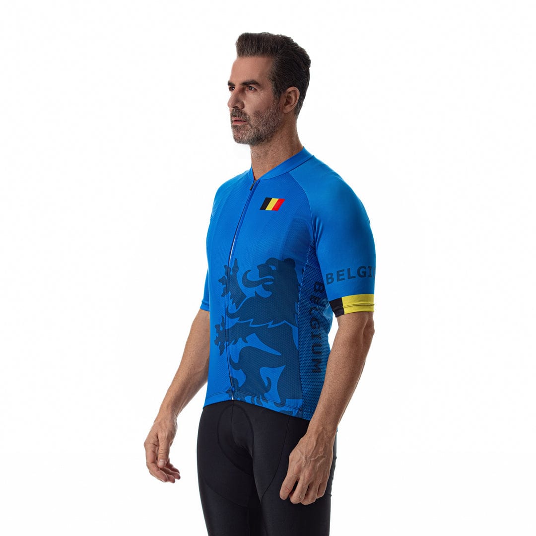 Belgium Blue Cycling Jersey