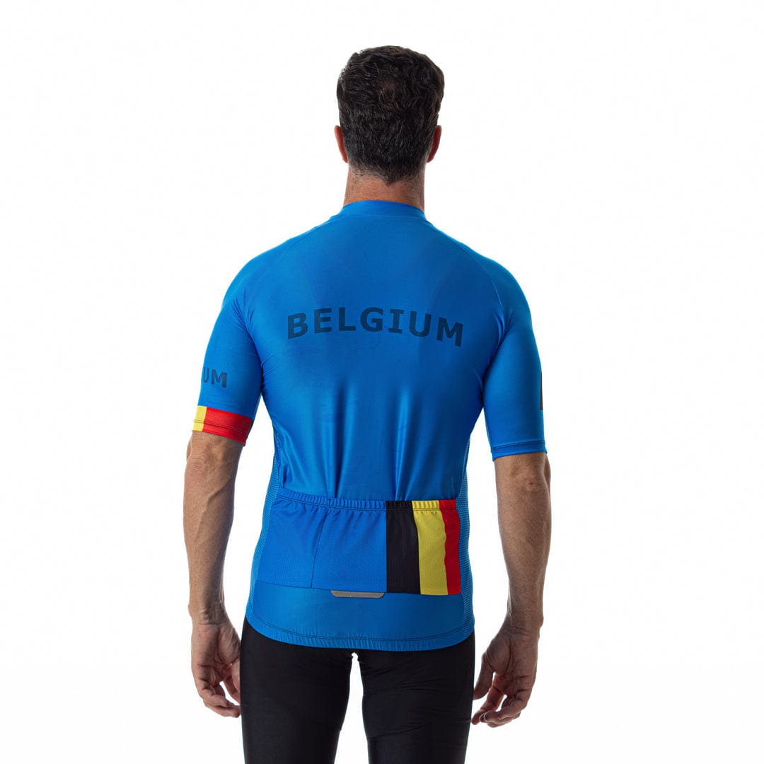 Belgium Blue Cycling Jersey