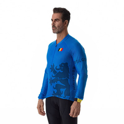 Belgium Long Sleeve Cycling Jersey