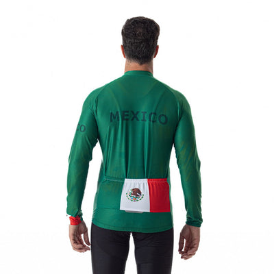 Mexico Long Sleeve Cycling Jersey