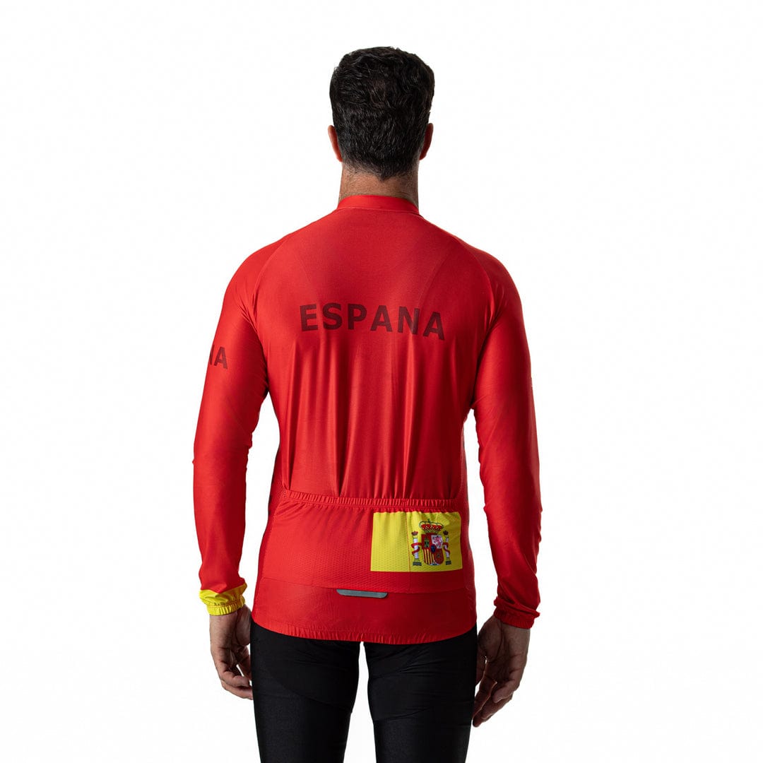 Spain Long Sleeve Cycling Jersey