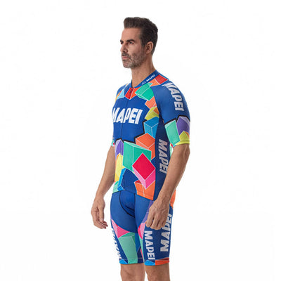 Men's Retro Team Mapei Cycling Kit