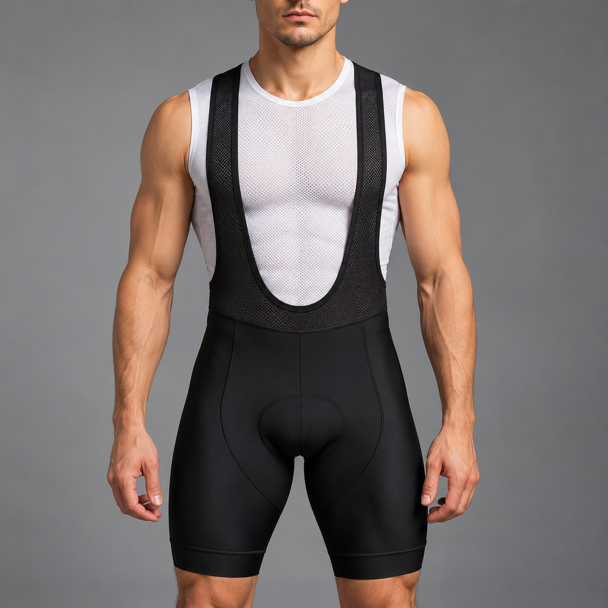 Men’s Pro Gel Padded Cycling Bib Shorts - Black