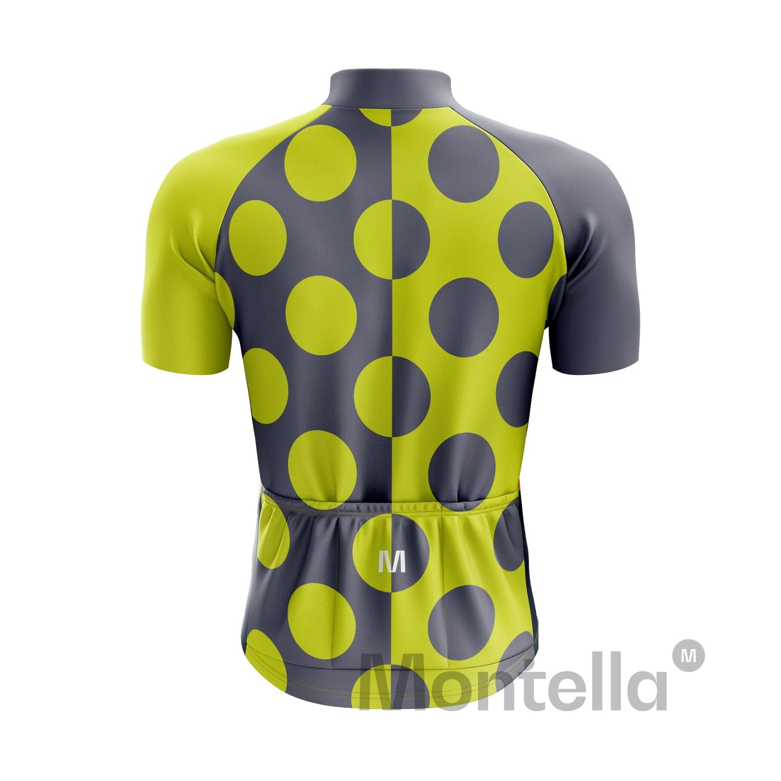 Men's Green Dots Cycling Jersey