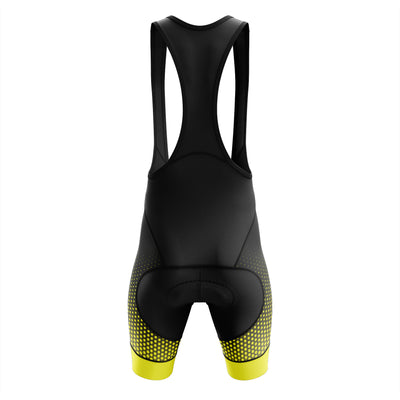 Yellow Custom Team Cycling Jersey and Bib Shorts