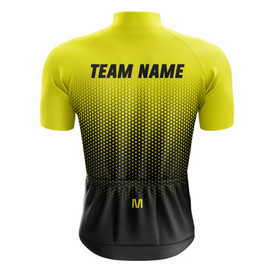 Yellow Custom Team Cycling Jersey or Bib Shorts