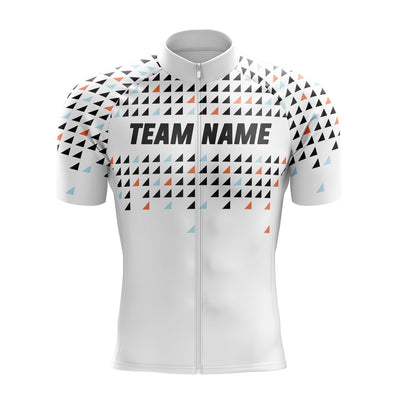 White Custom Team Cycling Jersey or Bib Shorts