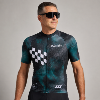 Jersey o baberos para hombres del lado azul