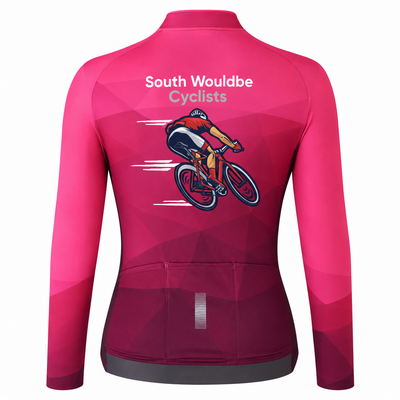 Custom SW Women Long Sleeve Cycling Jersey