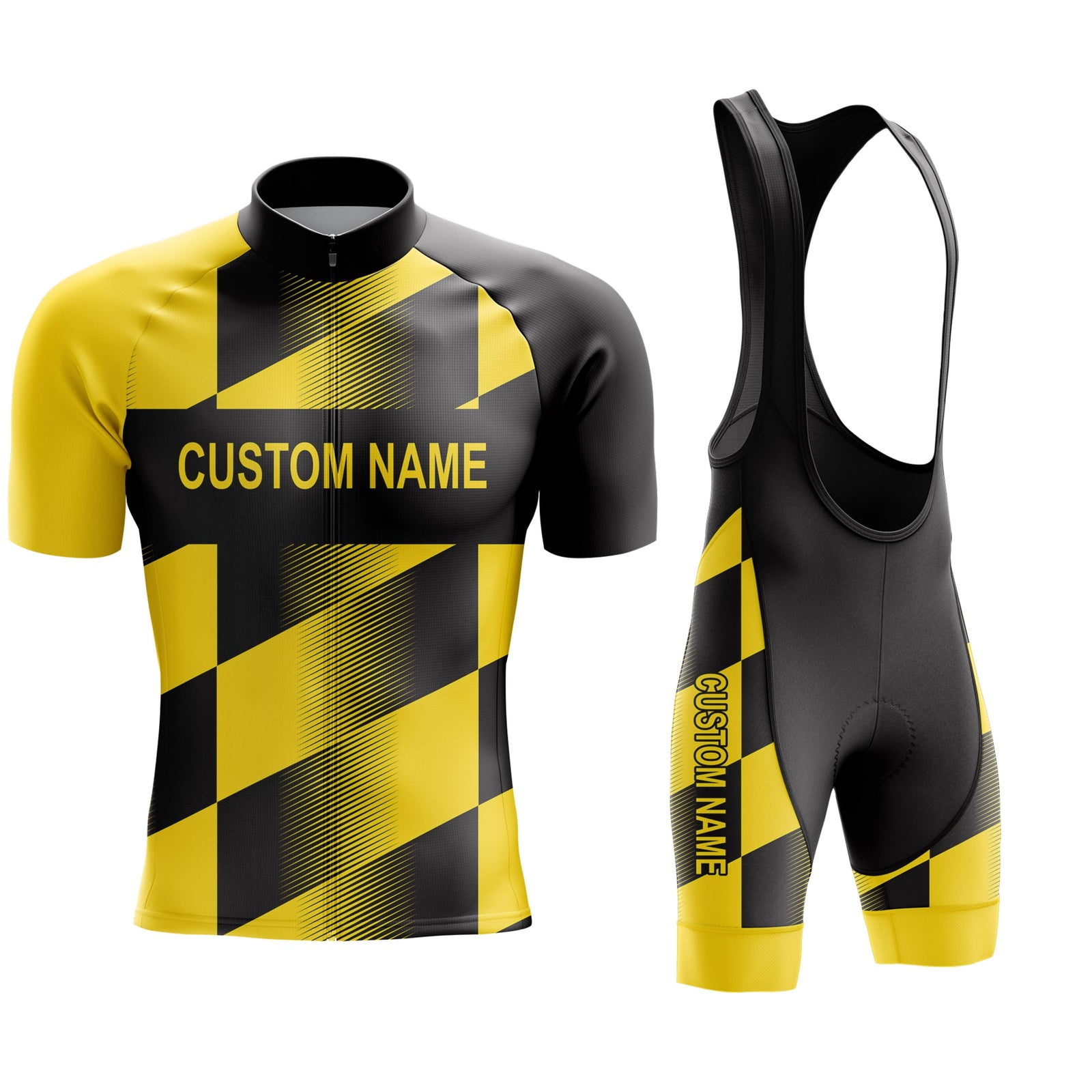 Custom Name Cycling Jersey or Bib Shorts