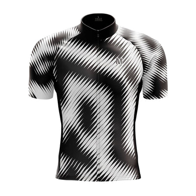 Men's Black Cadence Cycling Jersey