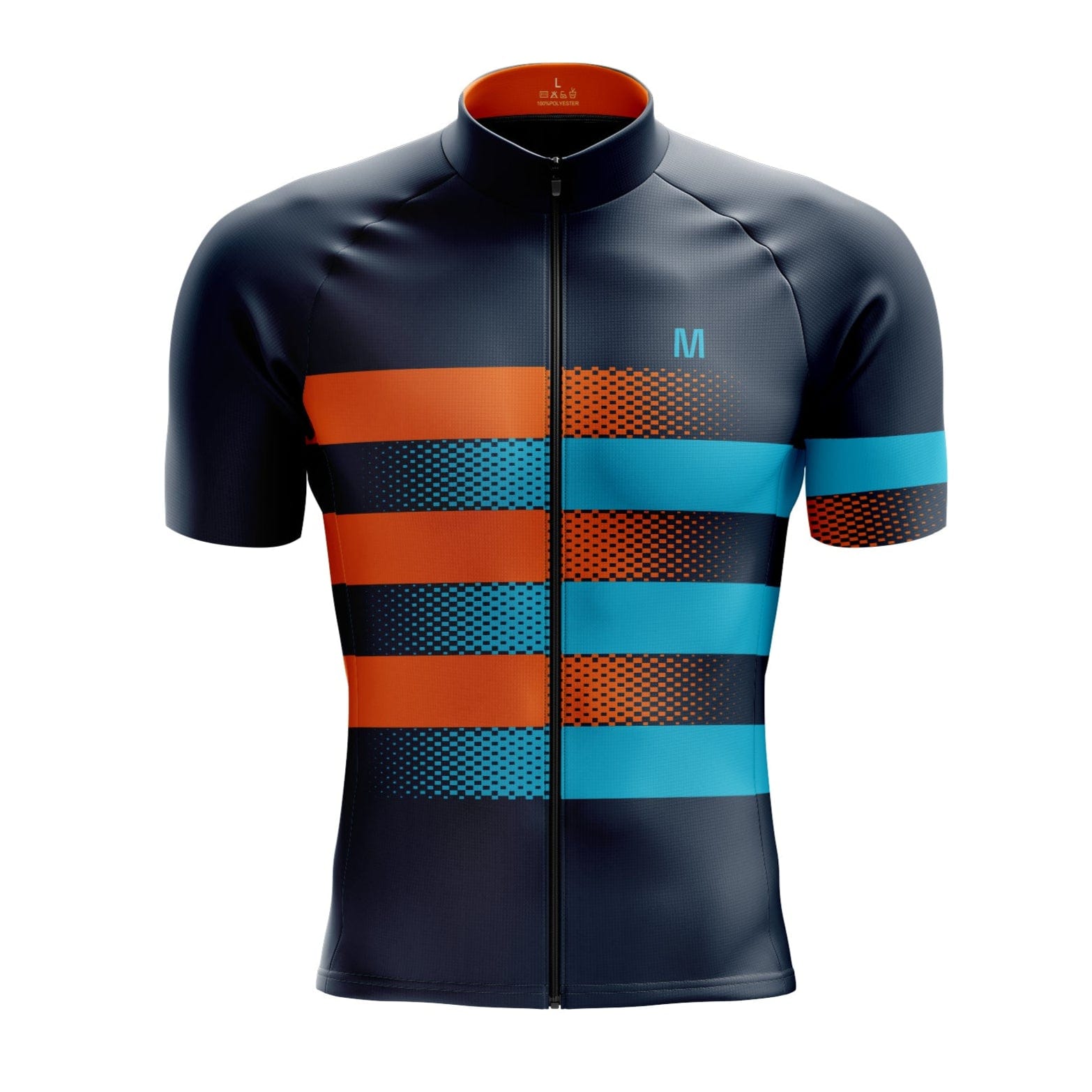 Men's Blue Shift Cycling Jersey