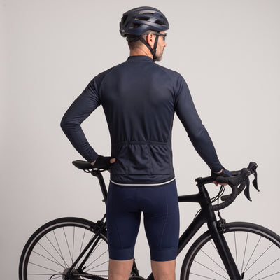 STAMINA Jersey de ciclismo para hombres de manga larga