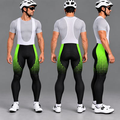 Hi Vis Men's Cycling Bib Pants