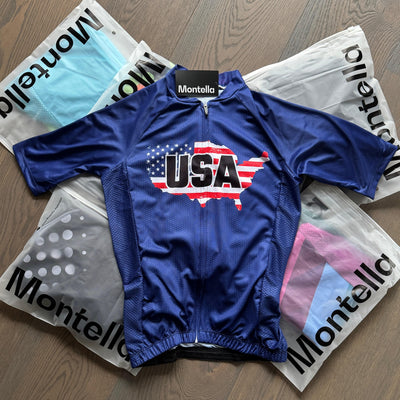 Women USA Jersey Cycling Jersey