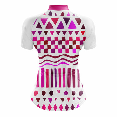 Women's Tribe Cycling Jersey - White