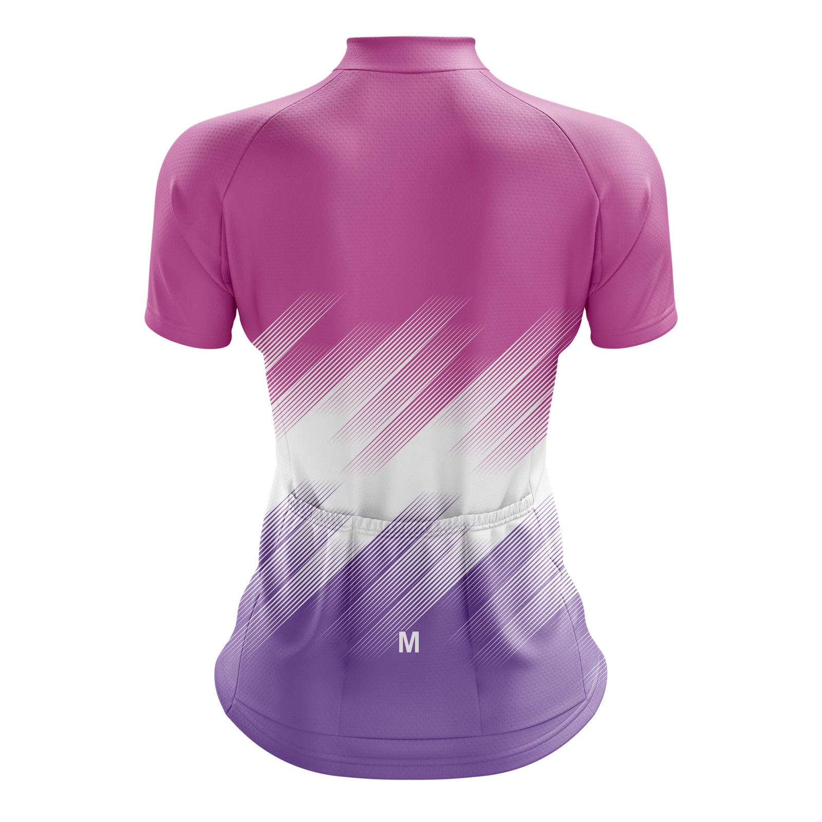 Women's Pink Gradient Cycling Jersey or Shorts