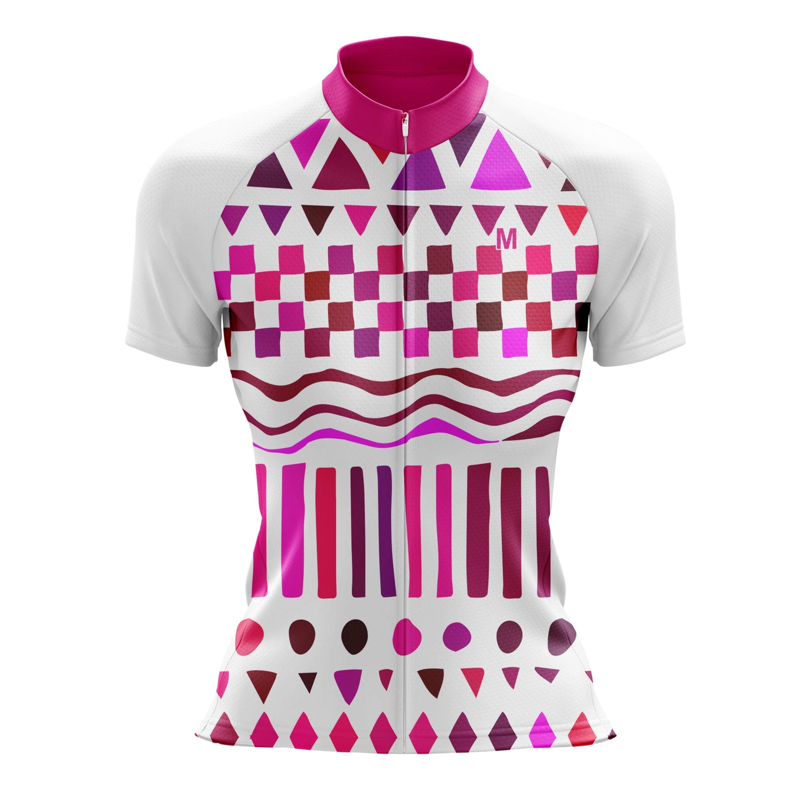 Women's Tribe Cycling Jersey - White
