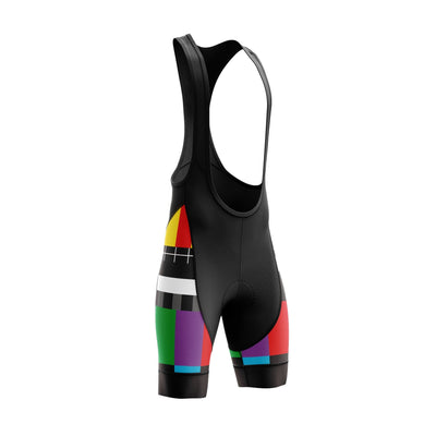 Men Unique Pattern Cycling Bib Shorts