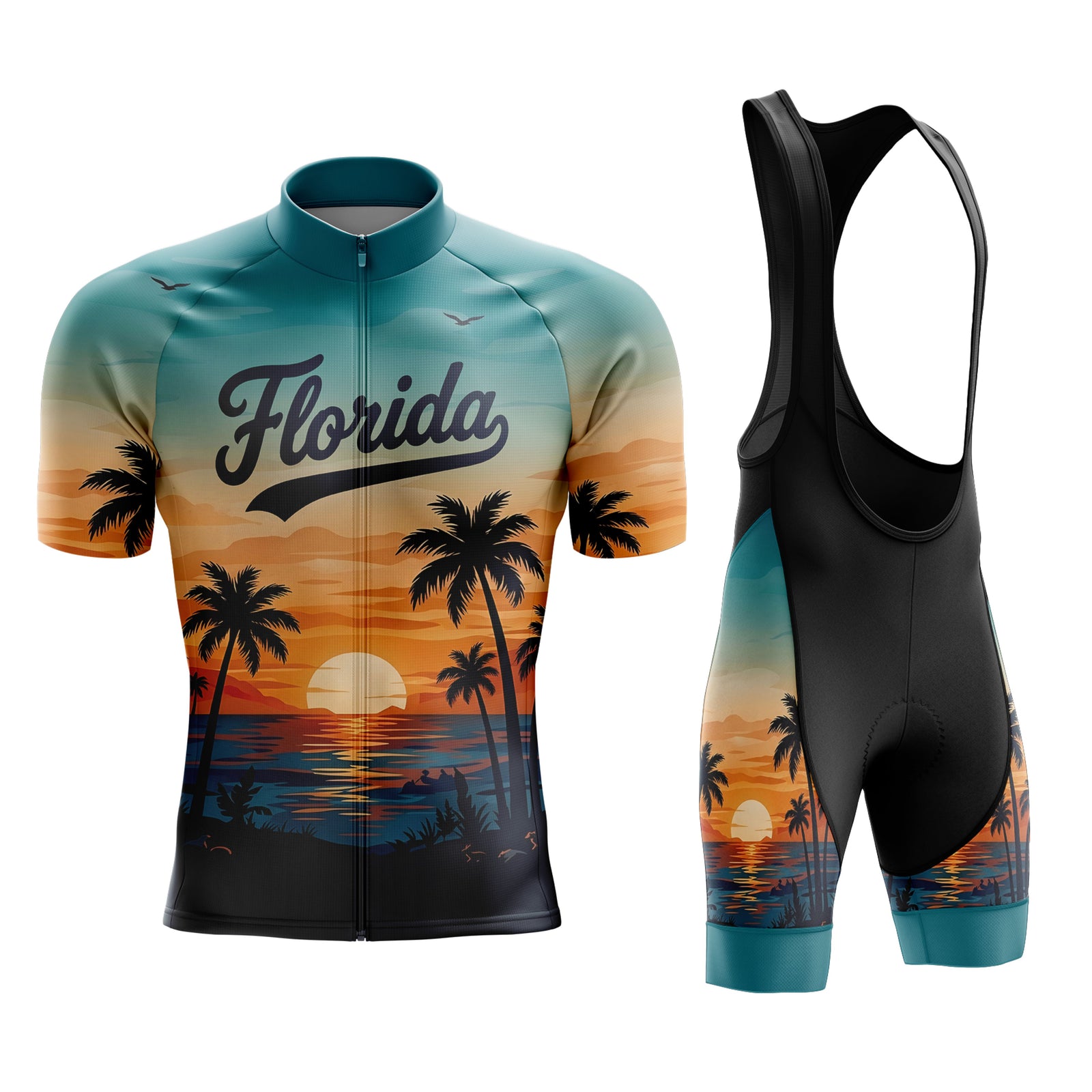 Men's Florida Cycling Jersey or Bib Shorts