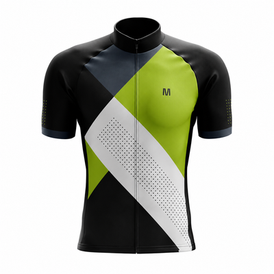 Men's Green Flex Cycling Jersey One