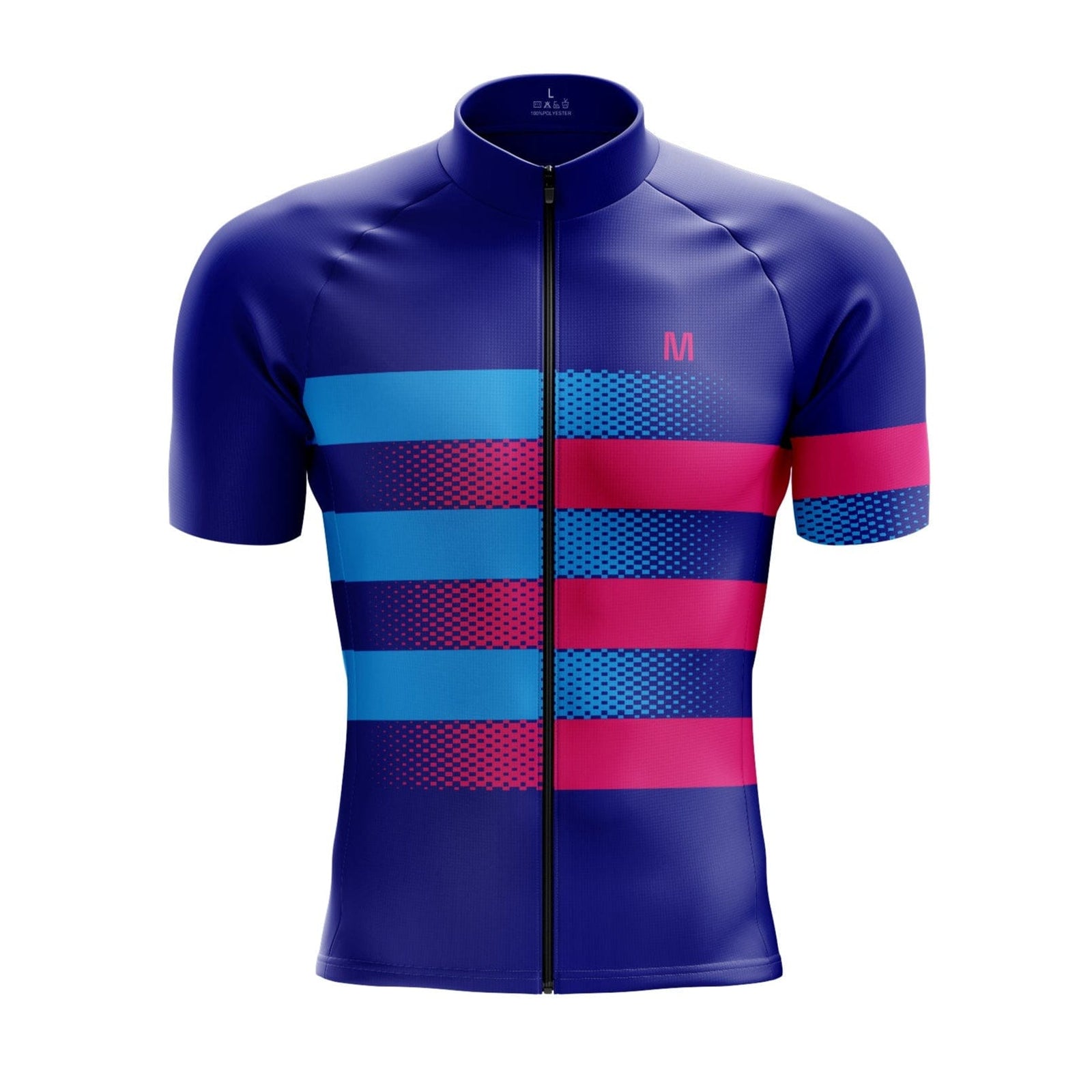 Men's Purple Dots Cycling Jersey