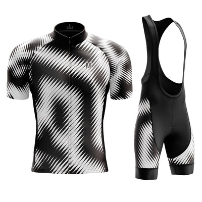 Men's Black Cadence Cycling Jersey or Bib Shorts