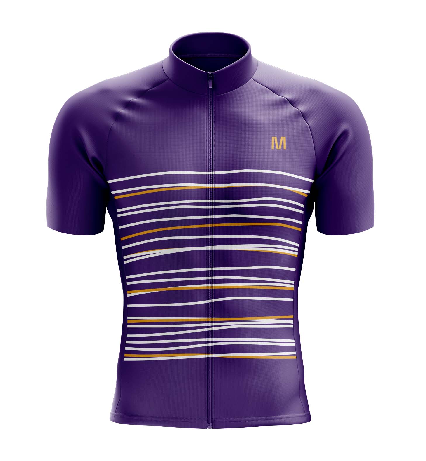 Men's Purple Cycling Jersey