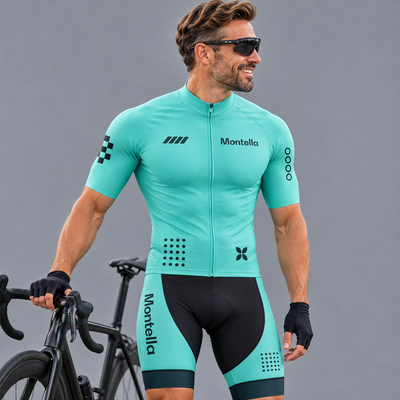 Jersey o baberos para hombres del lado azul